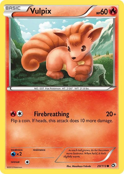 Vulpix 20 — Legendary Treasures