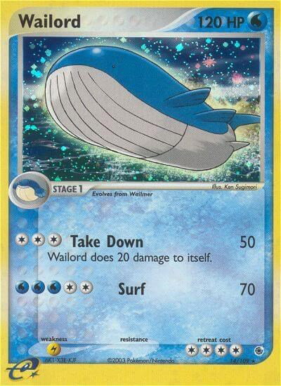 Wailord 14 — EX Ruby & Sapphire