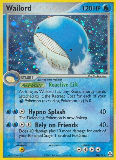 Wailord 14 — EX Legend Maker