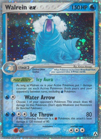 Walrein ex 89 — EX Legend Maker