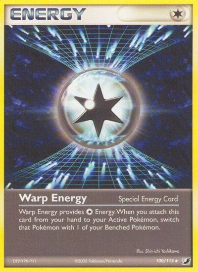 Warp Energy 100/115 — EX Unseen Forces
