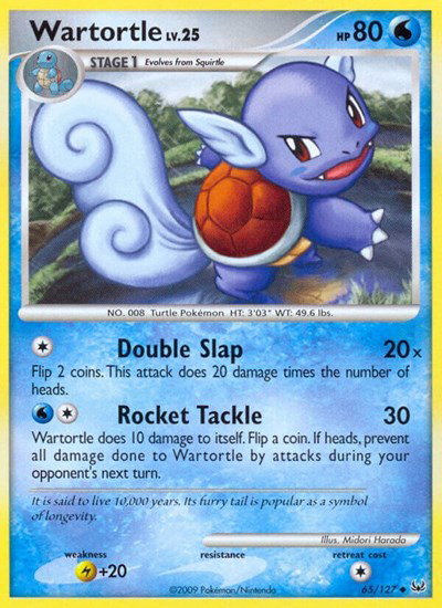 Wartortle 65 — Platinum