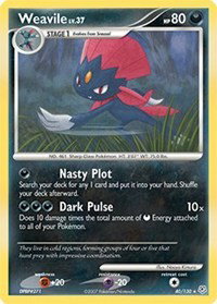 Weavile 40 — Diamond and Pearl