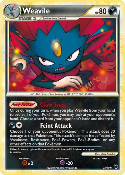 Weavile 25 — Undaunted