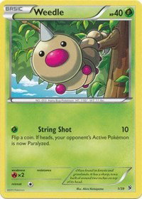 Weedle 1 — Kalos Starter Set