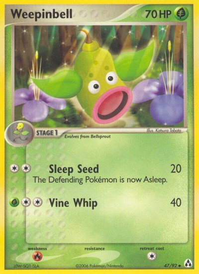 Weepinbell 47 — EX Legend Maker