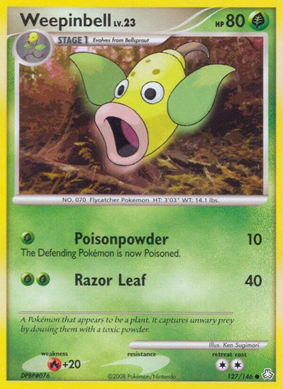 Weepinbell 127 — Legends Awakened