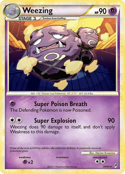 Weezing 38 — Call of Legends