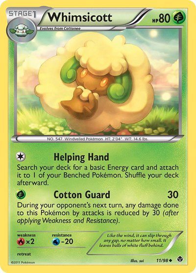 Whimsicott (11) 11 — Emerging Powers