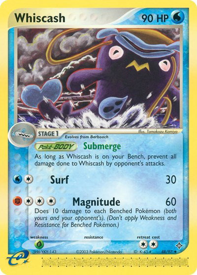 Whiscash 48 — EX Dragon