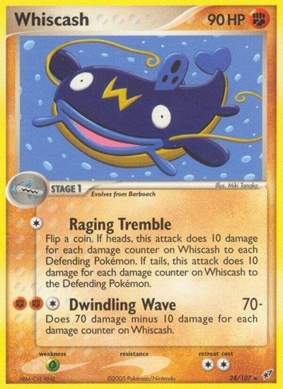 Whiscash 28 — EX Deoxys
