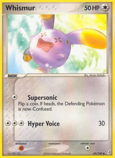 Whismur 69 — EX Crystal Guardians