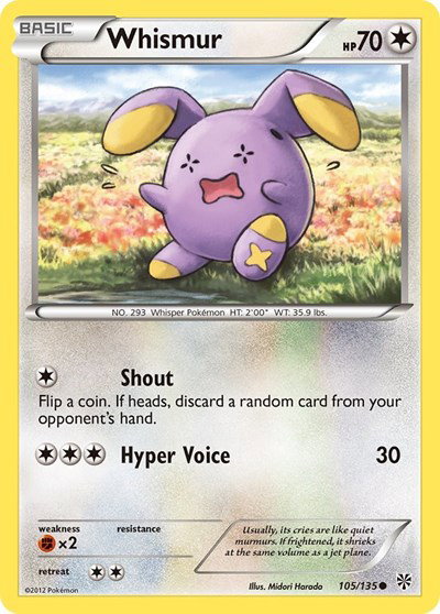 Whismur 105 — Plasma Storm