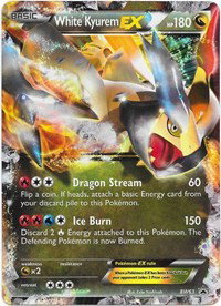 White Kyurem EX BW63 — Black and White Promos