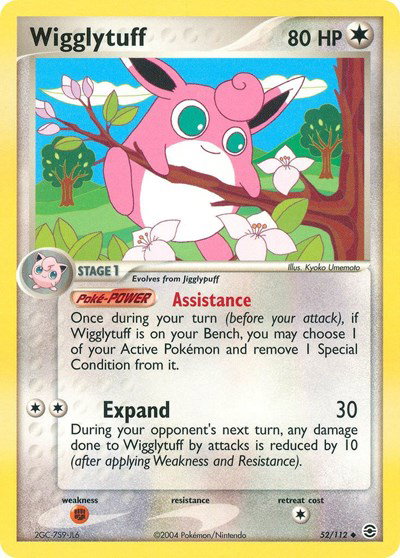Wigglytuff 52 — EX FireRed & LeafGreen