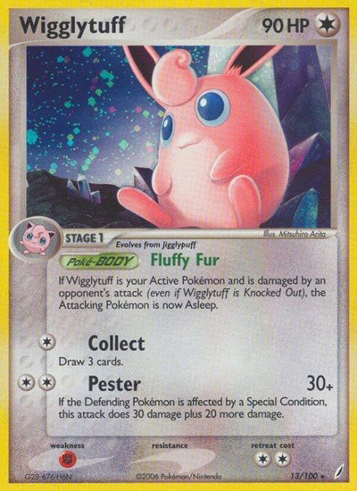 Wigglytuff 13 — EX Crystal Guardians