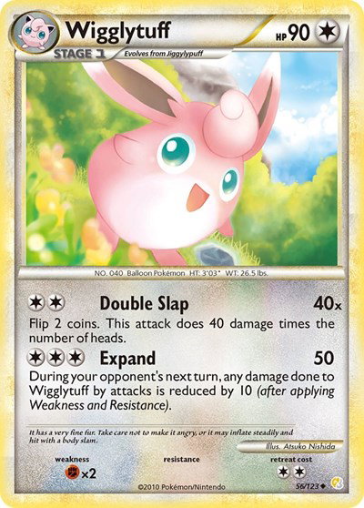 Wigglytuff 56 — HeartGold SoulSilver