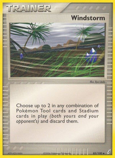 Windstorm 85 — EX Crystal Guardians