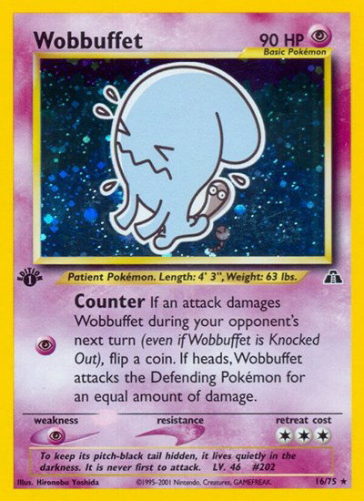 Wobbuffet (16) 16 — Neo Discovery
