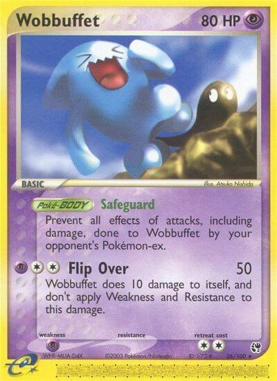 Wobbuffet 26 — EX Sandstorm