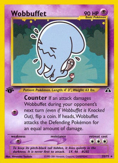 Wobbuffet (35) 35 — Neo Discovery