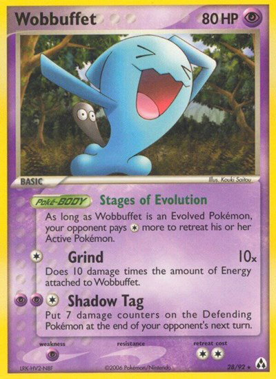 Wobbuffet 28 — EX Legend Maker