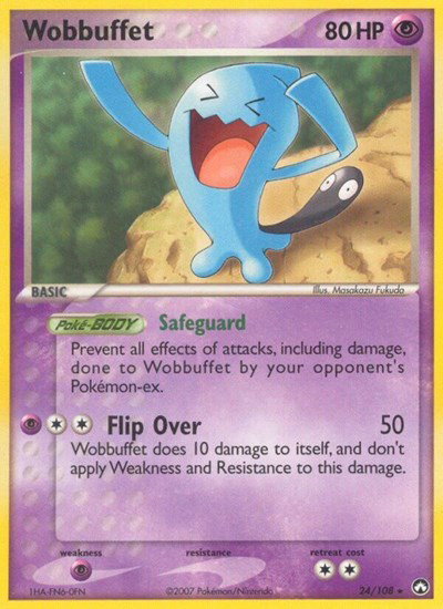 Wobbuffet 24 — EX Power Keepers