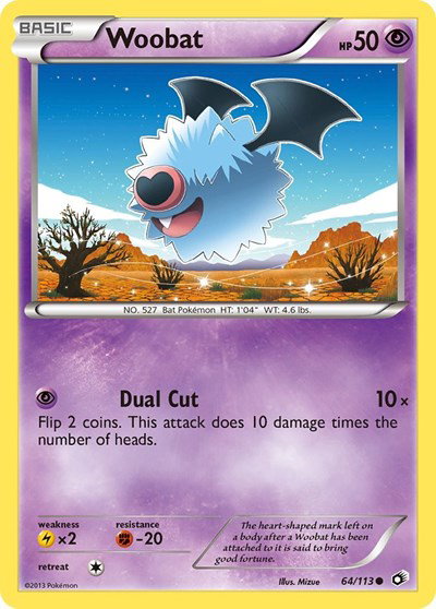 Woobat 64 — Legendary Treasures