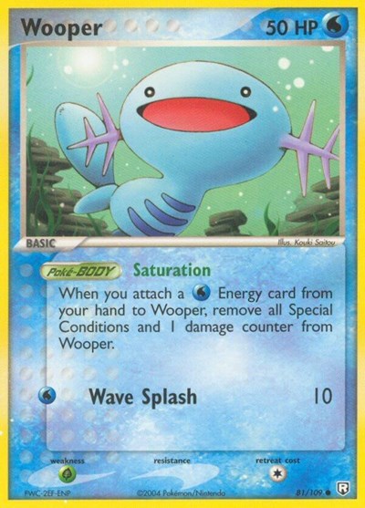 Wooper 81 — EX Team Rocket Returns