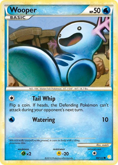 Wooper 88 — HeartGold SoulSilver