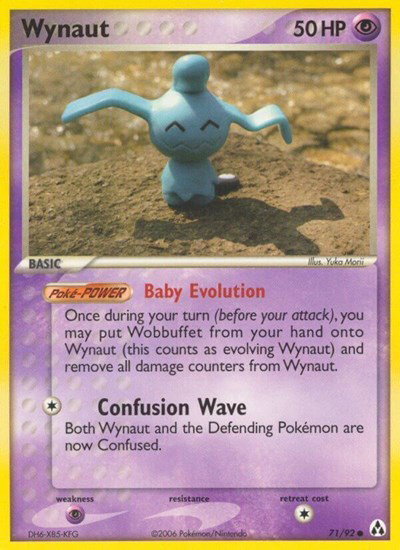 Wynaut 71 — EX Legend Maker