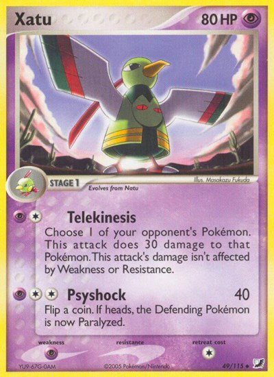 Xatu 49/115 — EX Unseen Forces