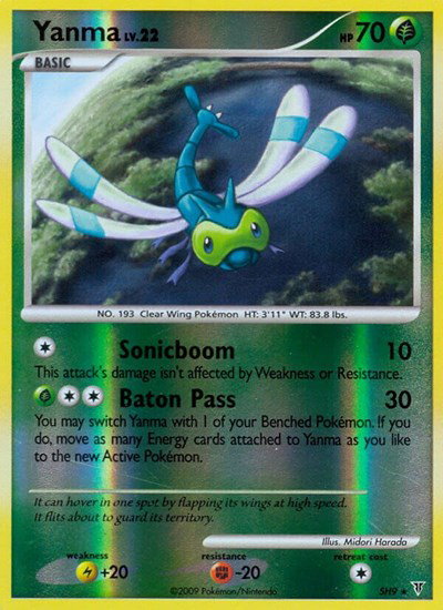 shiny yanma pokemon card Yanma (Shiny) - SH9 - Supreme Victors Pokemon