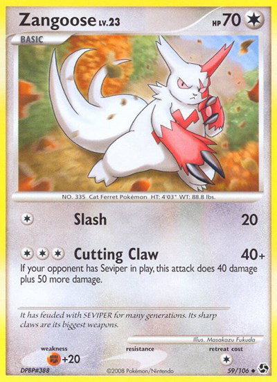 Zangoose 59 — Great Encounters