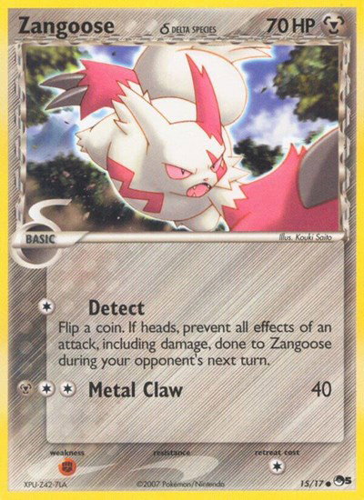 Zangoose (Delta Species) 15 — POP Series 5