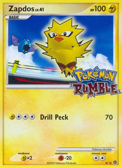 Zapdos 8 — Rumble