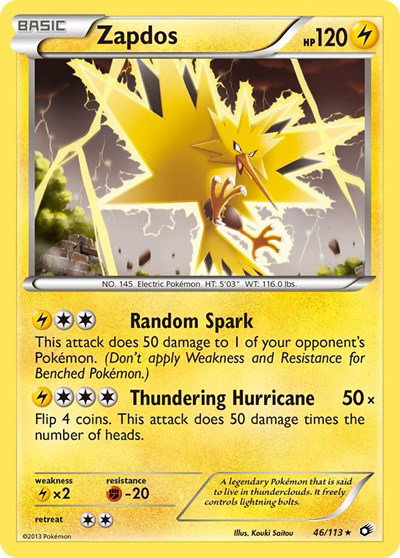 Zapdos 46 — Legendary Treasures