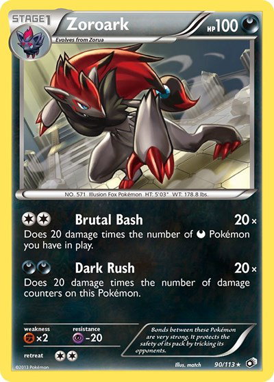 Zoroark 90 — Legendary Treasures