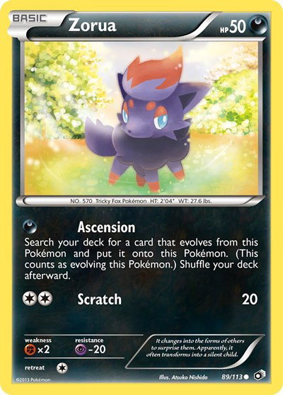 Zorua 89 — Legendary Treasures