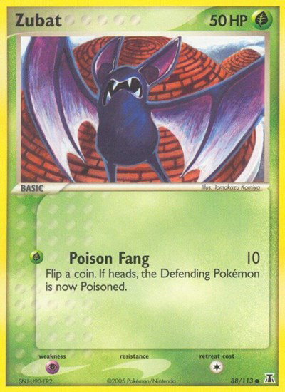 Zubat 88 — EX Delta Species