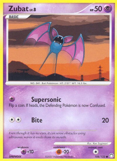 Zubat 108 — Mysterious Treasures