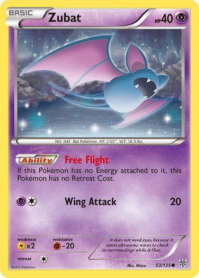 Zubat (53) 53 — Plasma Storm
