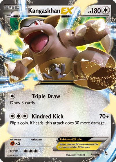 Kangaskhan EX 78 — Flashfire