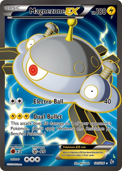 Magnezone EX (101 Full Art) 101 — Flashfire