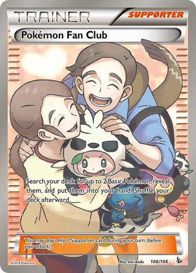 Pokemon Fan Club (106 Full Art) 106 — Flashfire