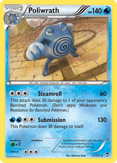 Poliwrath 17 — Furious Fists
