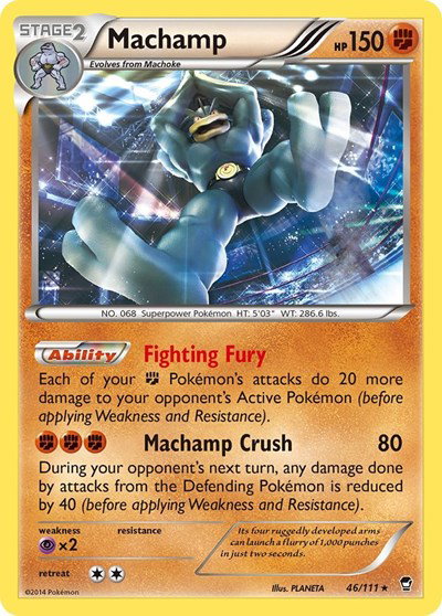 Machamp 46 — Furious Fists
