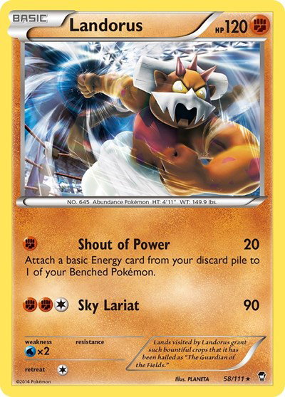 Landorus - 58 - Furious Fists Pokemon - Collectr
