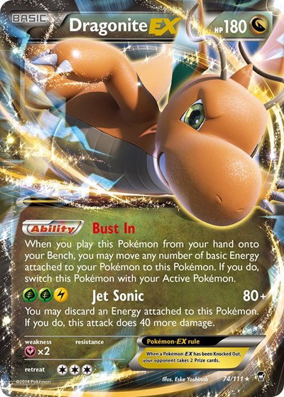 Dragonite EX 