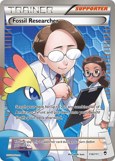 Fossil Researcher (110 Full Art) 110 — Furious Fists